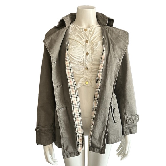 DOLCE & GABBANA VINTAGE KHAKI COAT - Picture 4 of 6